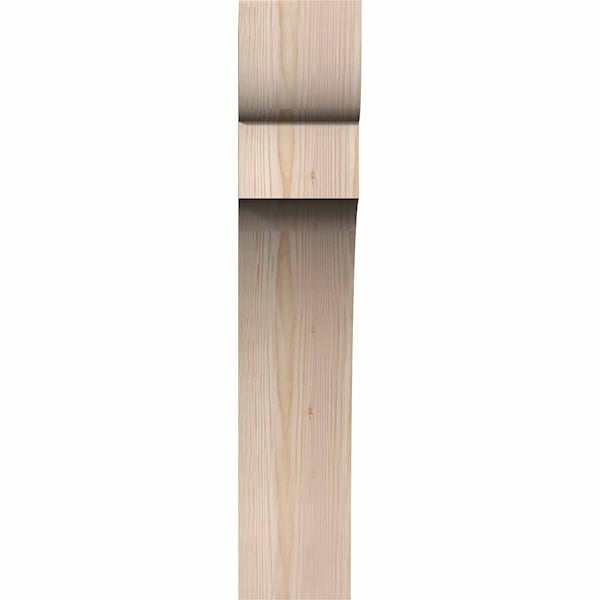 Yorktown Smooth Corbel, Douglas Fir, 5 1/2W X 12D X 28H